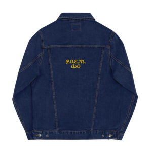P.O.E.M. Unisex Denim Jacket