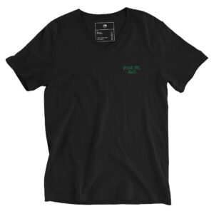 Green/Black/White P.O.E.M. Unisex V-Neck