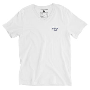 Navy/Black/White P.O.E.M. Unisex V-Neck